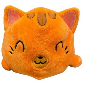TeeTurtle - The Original Reversible Cat Plushie - Orange Tabby